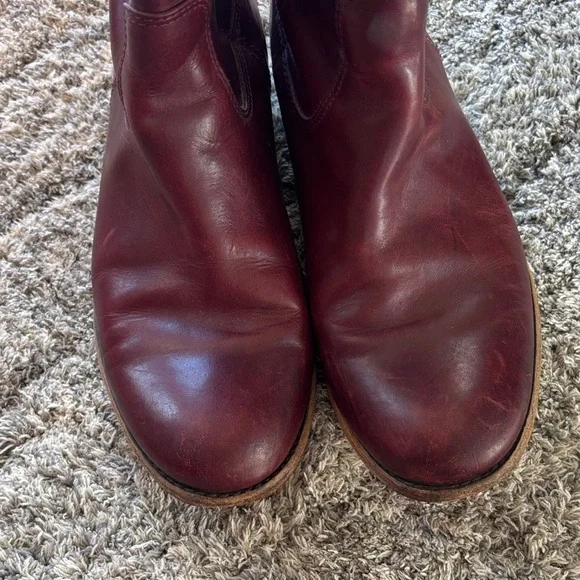 Frye Melissa Button Boot - Bordeaux - Picture 3 of 10